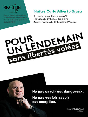 cover image of Pour un lendemain sans libertés volées